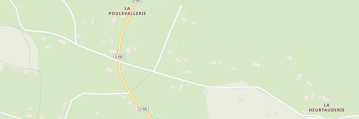 Plan du 149 La Heurtaudrie aux Genettes