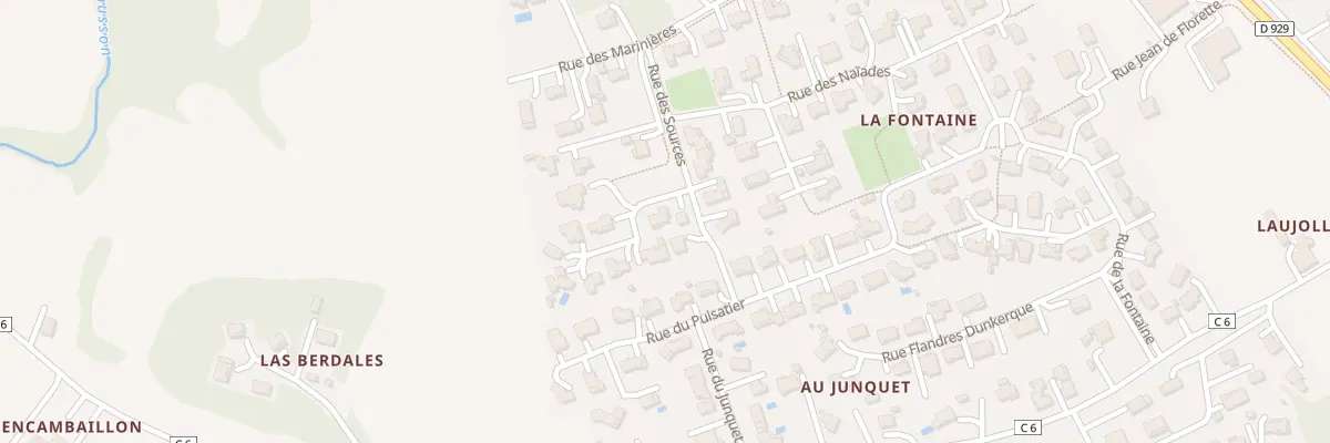 Plan du 1 Rue Marcel Pagnol à Pavie