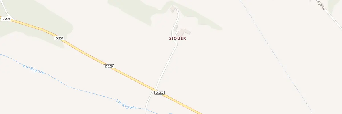 Plan du 5112 Siouer à Saint-Mézard