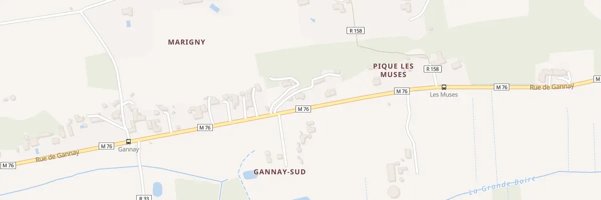 Plan du 18T Rue de Gannay à Fondettes