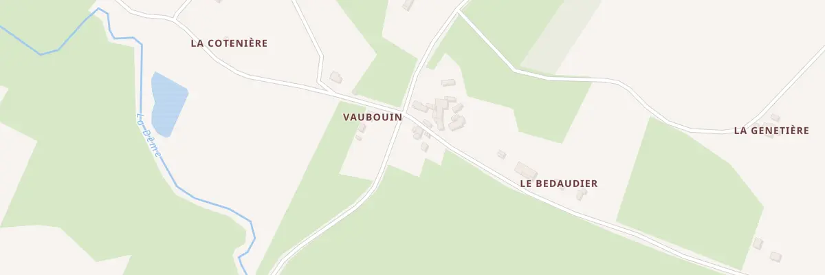 Plan du 24 Vaubouin à Beaumont-sur-Dême
