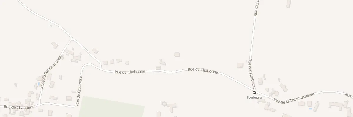Plan du 22 Rue de Chabonne à Availles-en-Châtellerault
