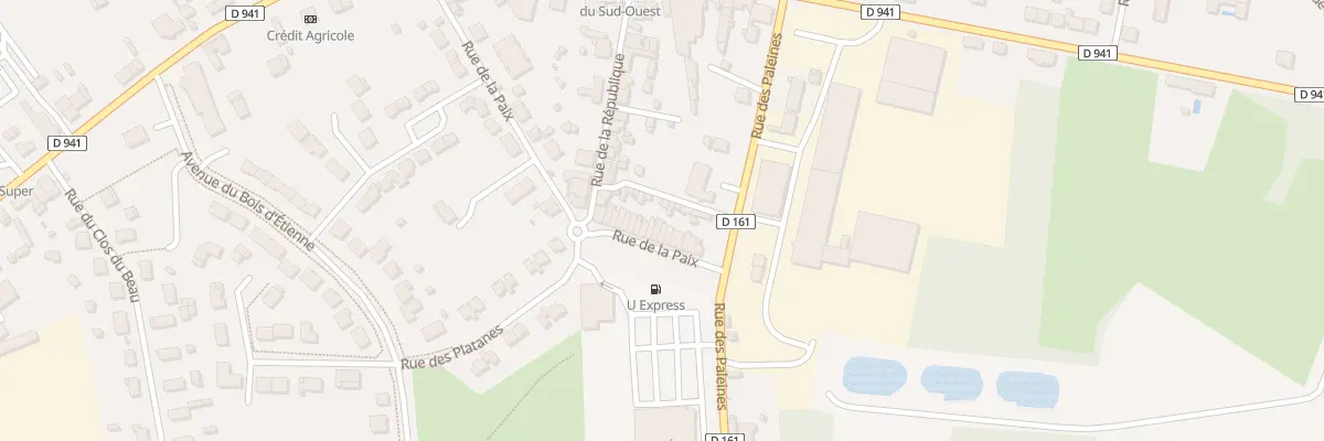 Plan du 31 Rue de la Paix à Terres-de-Haute-Charente