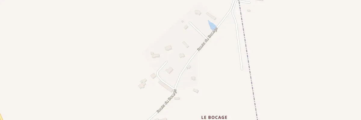 Plan du 581 Rte du Bocage à Bolleville