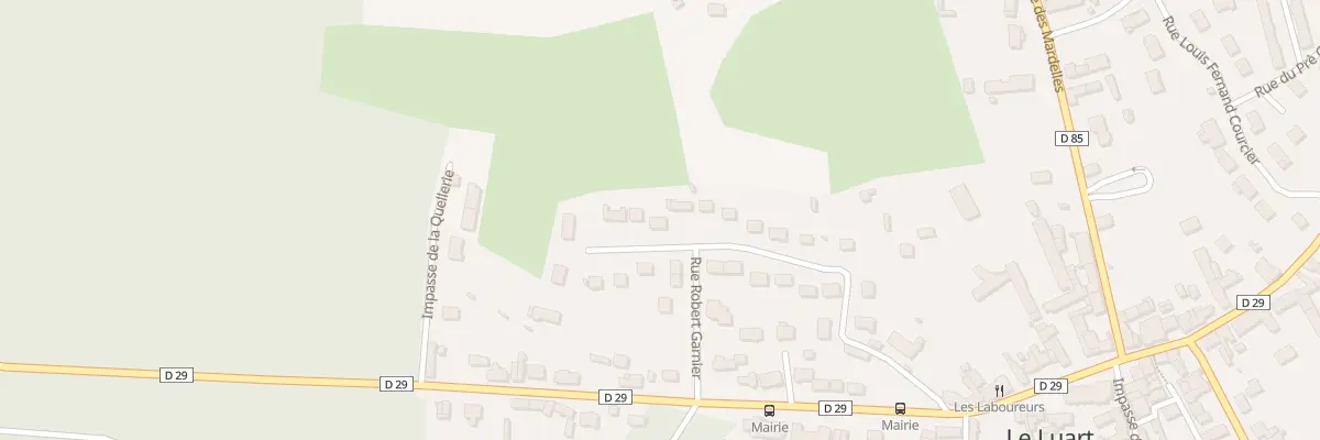 Plan du 14 Rue Robert Garnier au Luart