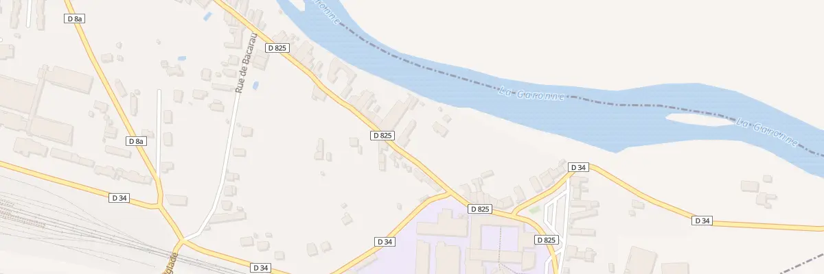 Plan du 85 Av de Polignan à Gourdan-Polignan