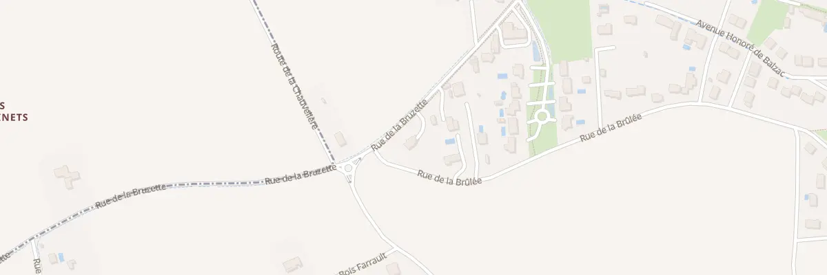 Plan du 67 Rue de la Bruzette à Fondettes