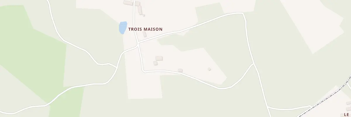 Plan du 825 Che des Trois Maisons à Villamblard