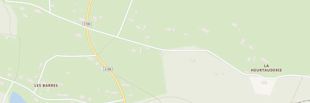 Plan du 48 La Courberie aux Genettes