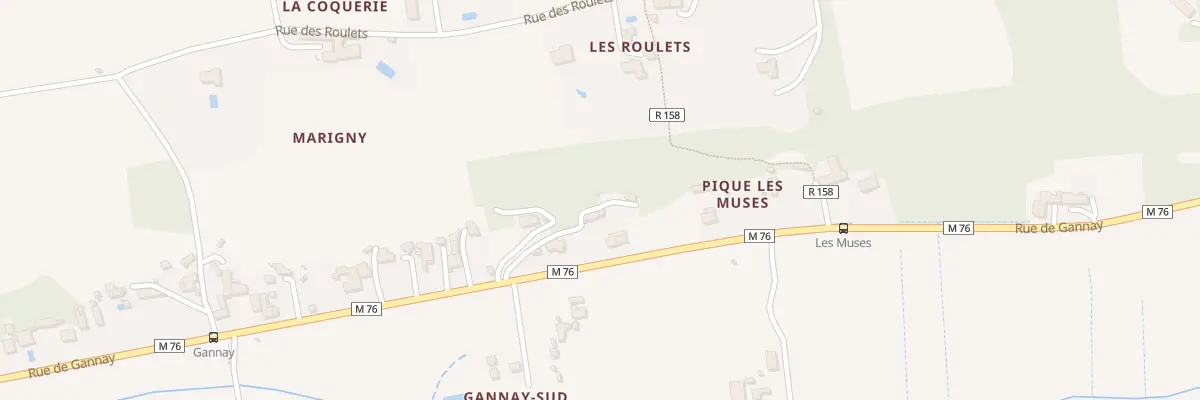 Plan du 18Q Rue de Gannay à Fondettes