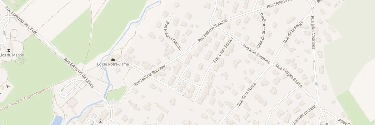 Plan du 16 Rue Helene Boucher à Port-Jérôme-sur-Seine