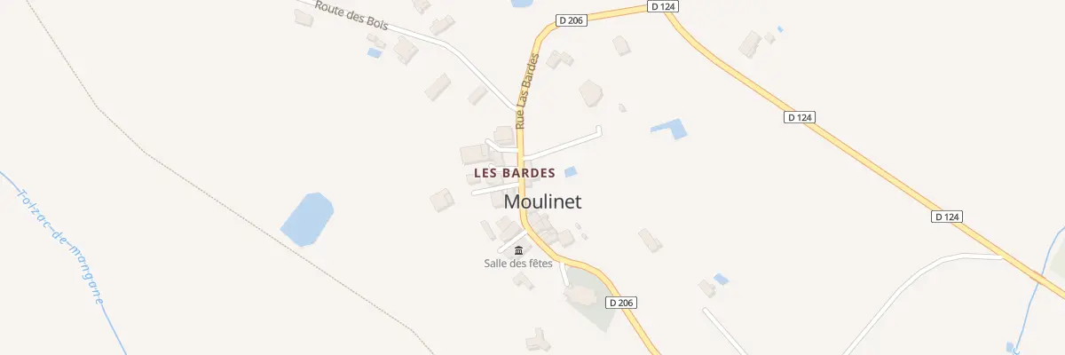Plan du 178 Imp Las Bardes à Moulinet