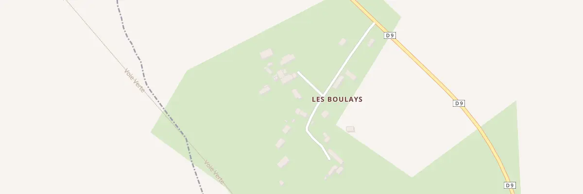 Plan du 10 Les Boulays à Loisail