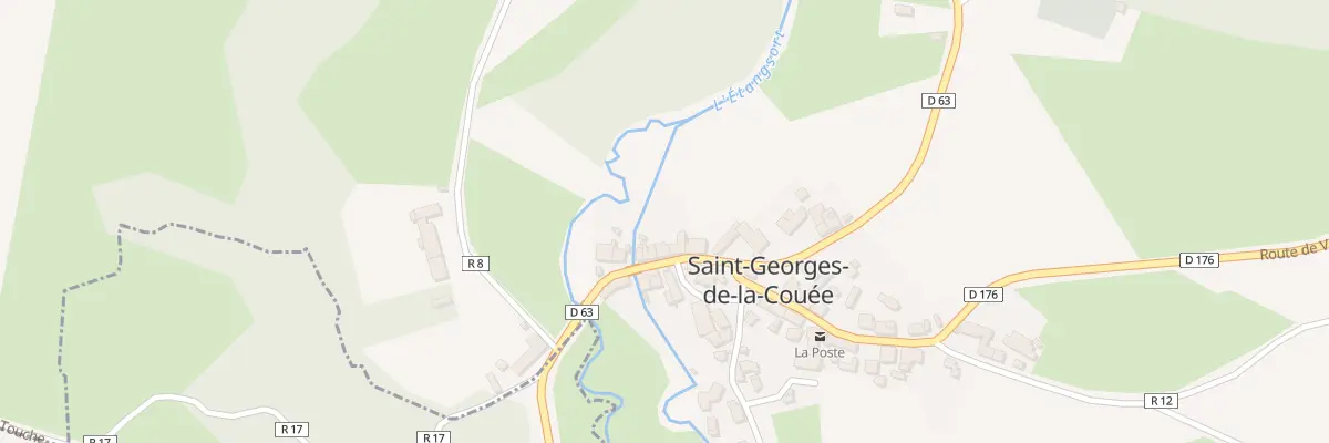 Plan du 9 Rue de la Boule d’Or à Saint-Georges-de-la-Couée