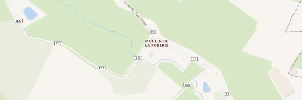 Plan du 5093 La Roberie à Dehault