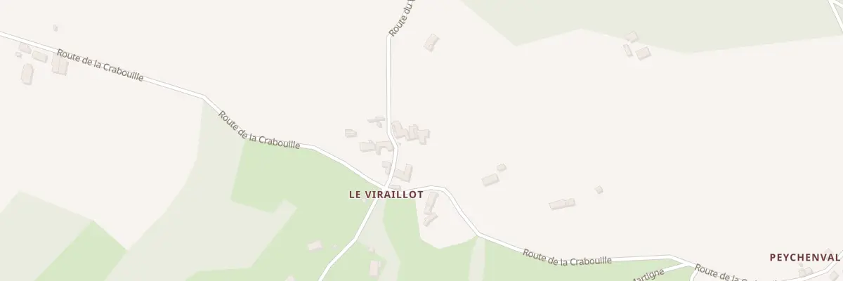 Plan du 113 Viraillot à Lamonzie-Montastruc