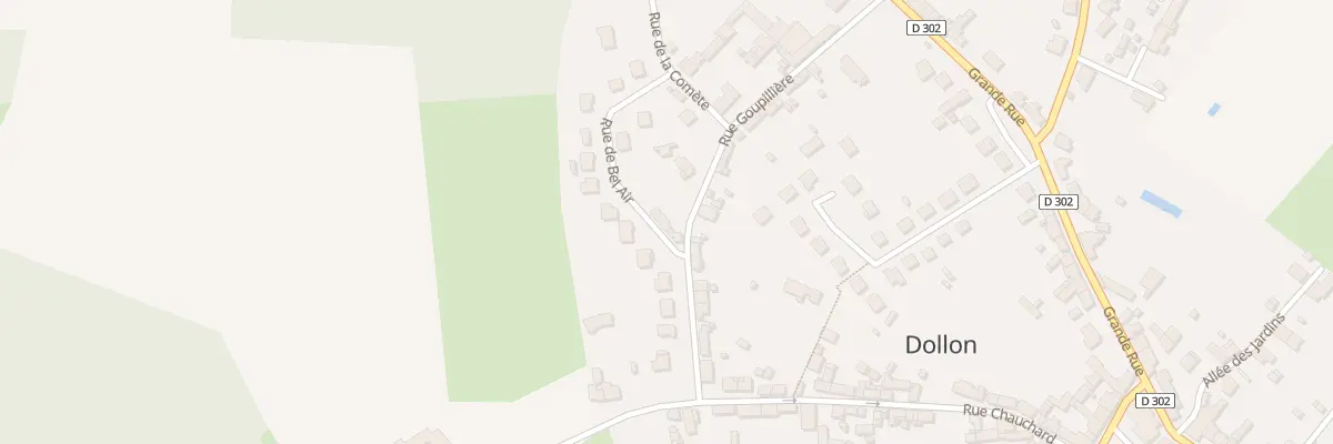 Plan du 18 Rue Goupillere à Dollon