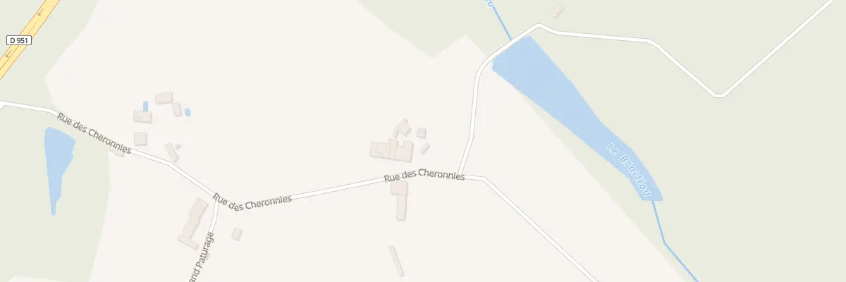 Plan du 5034 Les Petites Cheronnies à Ambernac