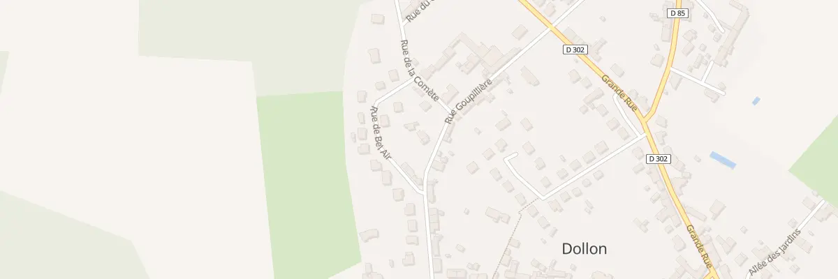 Plan du 16 Rue Goupillere à Dollon