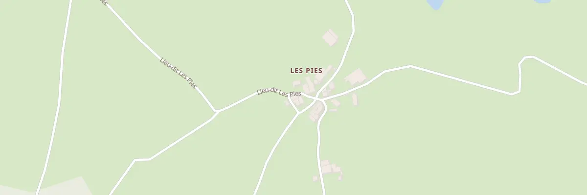 Plan du 2 Les Pies à Écuras