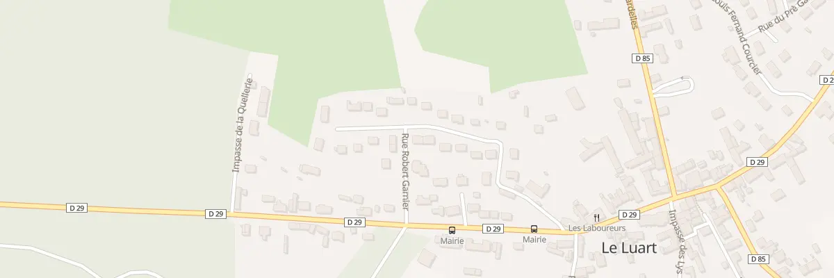 Plan du 27 Rue Robert Garnier au Luart