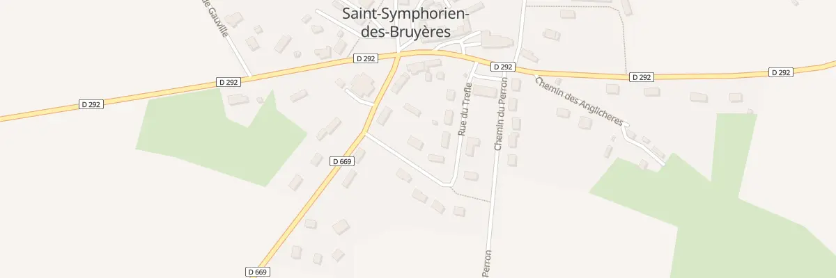 Plan du 10 Rue du Trèfle à Saint-Symphorien-des-Bruyères