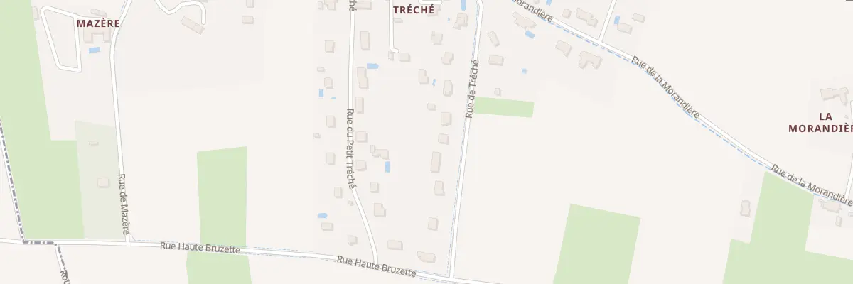 Plan du 28B Rue de Tréché à Fondettes