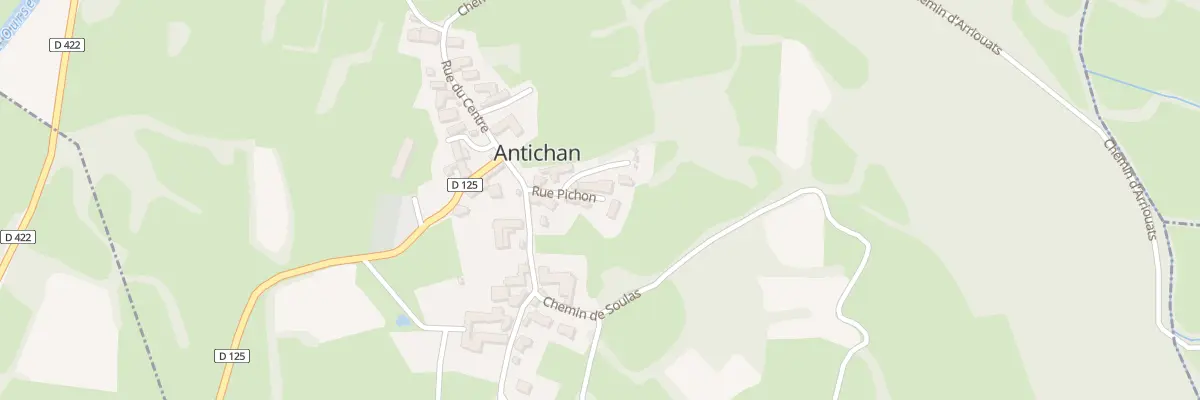 Plan du 6 Rue Pichon à Antichan
