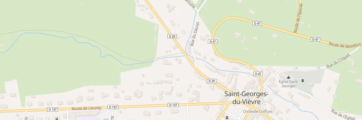 Plan du 139 Rte de Pont Audemer à Saint-Georges-du-Vièvre