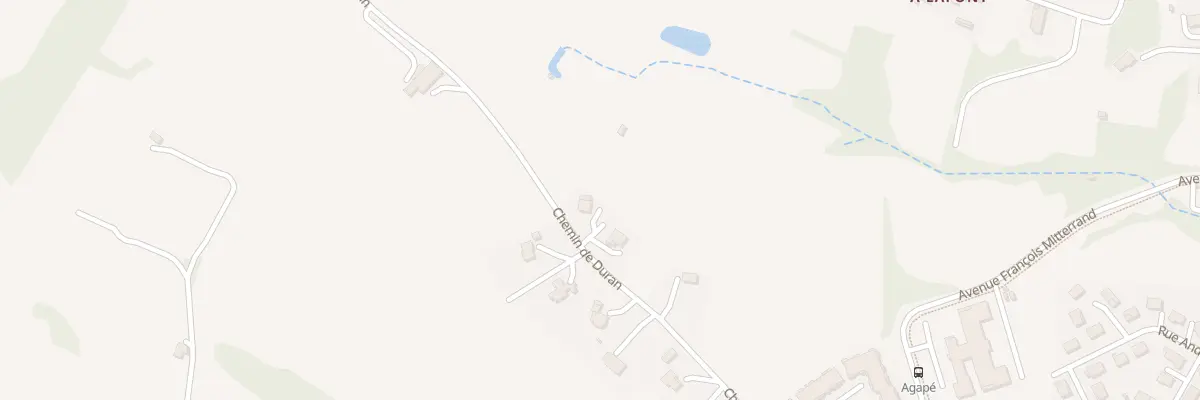 Plan du 450 Che de Duran à Auch
