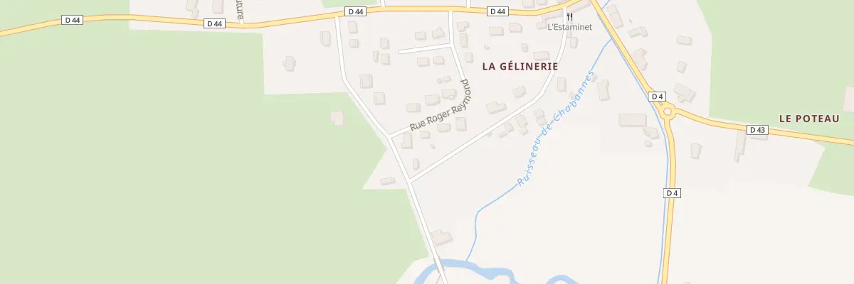 Plan du 175 Rue Roger Reymond à Manzac-sur-Vern