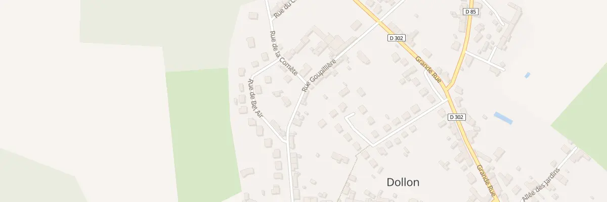 Plan du 17 Rue Goupillere à Dollon