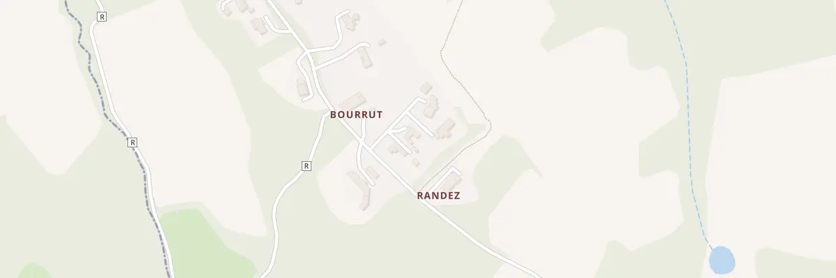 Plan du 1022 Route de Massée à Moirax