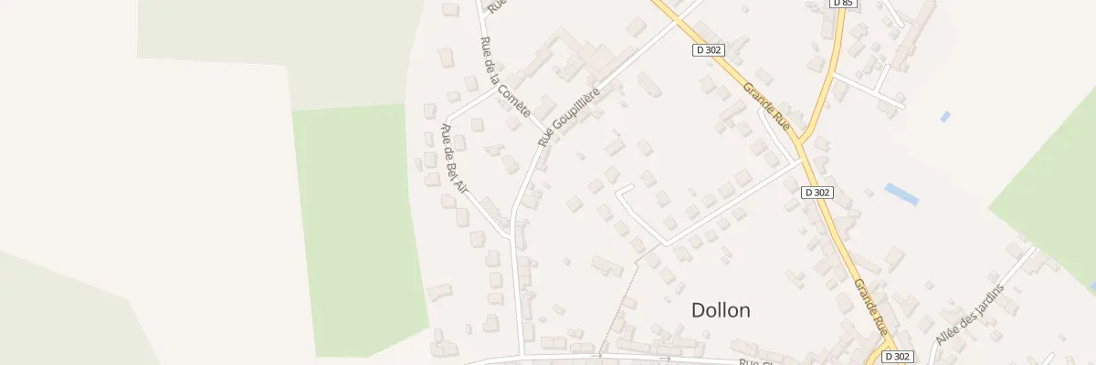 Plan du 17A Rue Goupillere à Dollon