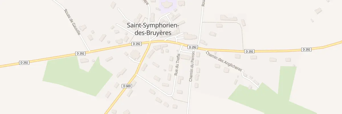 Plan du 2 Rue du Trèfle à Saint-Symphorien-des-Bruyères