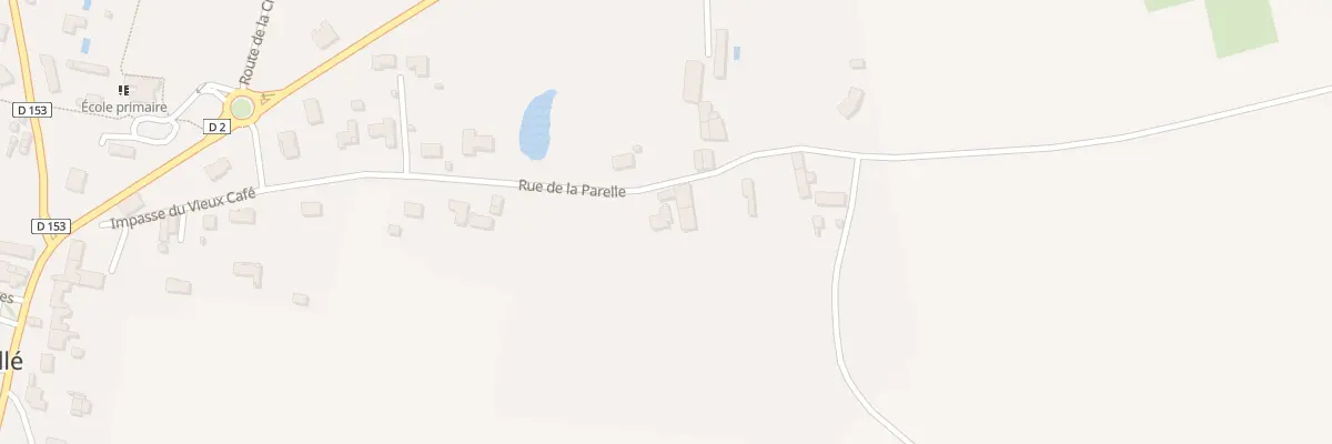 Plan du 10 Rue de la Parelle à Pouillé