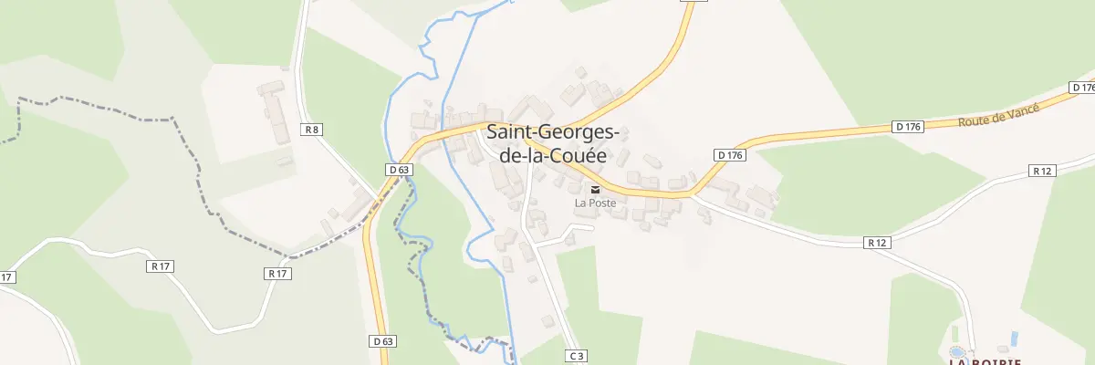 Plan du 4 Rue de la Petite Fontaine à Saint-Georges-de-la-Couée