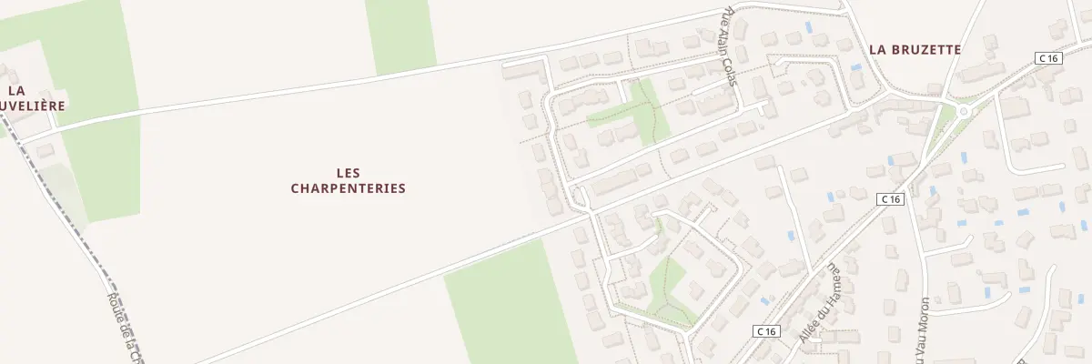 Plan du 27 Rue des Charpenteries à Fondettes
