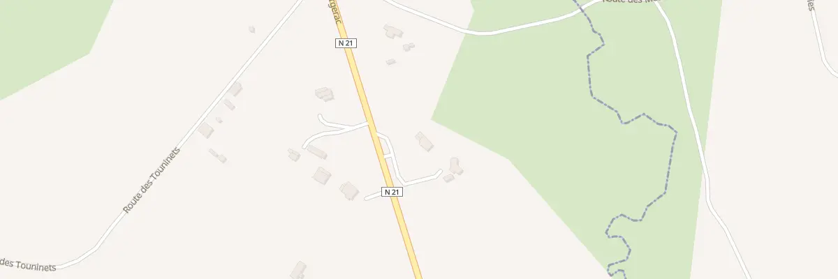 Plan du 690 Rte de Bergerac à Cahuzac