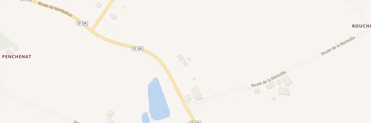 Plan du 3426 Rte de Monbahus à Moulinet