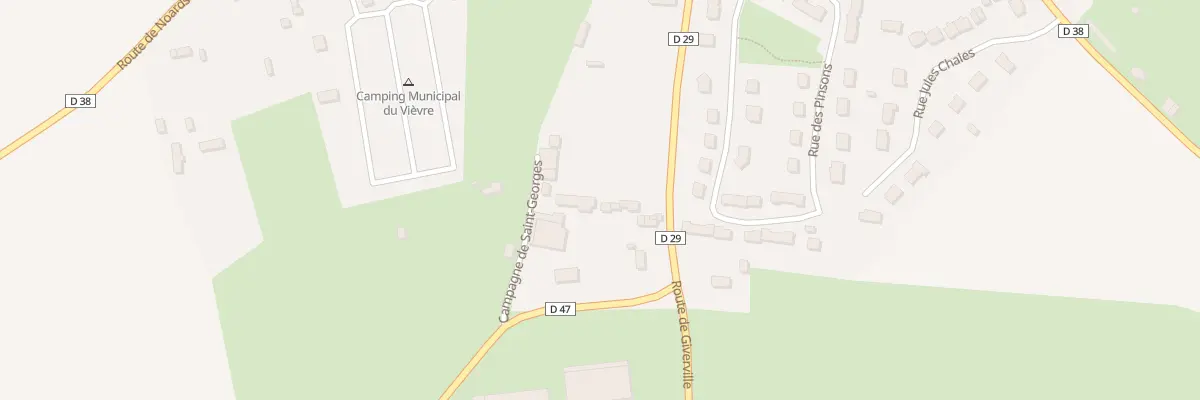 Plan du 256 Rte de Giverville à Saint-Georges-du-Vièvre