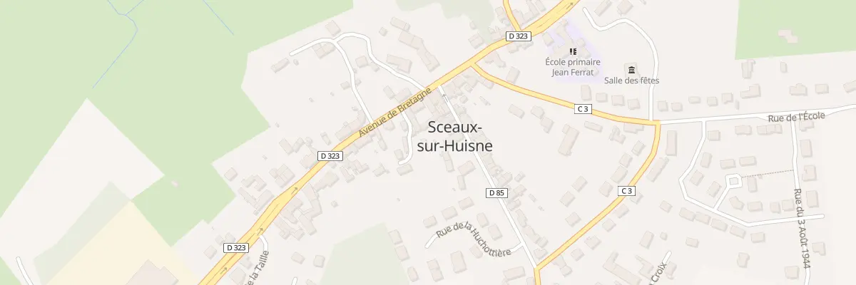 Plan du 8 Rue Saint Eloi à Sceaux-sur-Huisne