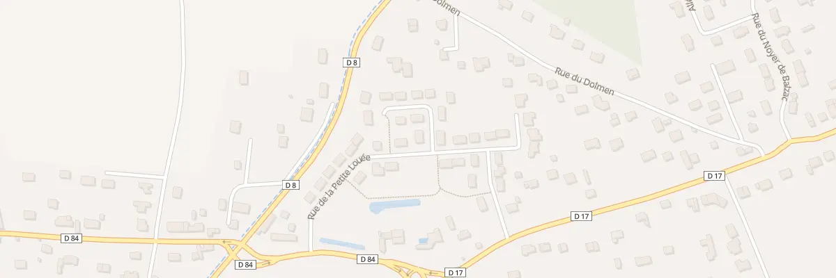 Plan du 2 Imp de la Petite Louée à Artannes-sur-Indre