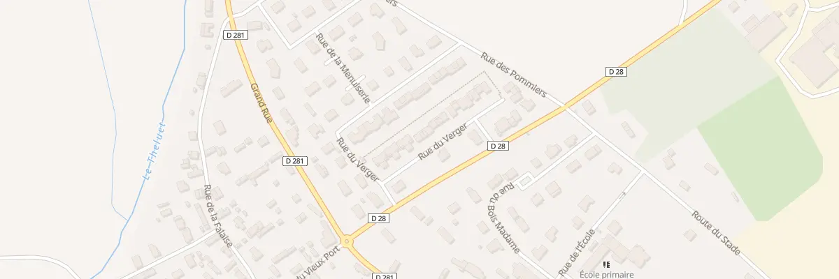 Plan du 315 Rue du Verger à Petiville