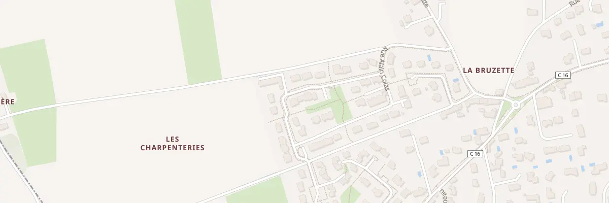 Plan du 34 Rue des Charpenteries à Fondettes