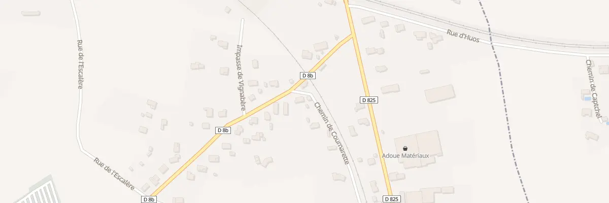 Plan du 56 Rue de Vignabère à Gourdan-Polignan
