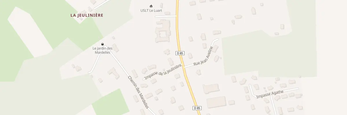 Plan du 26 Rue des Mardelles au Luart