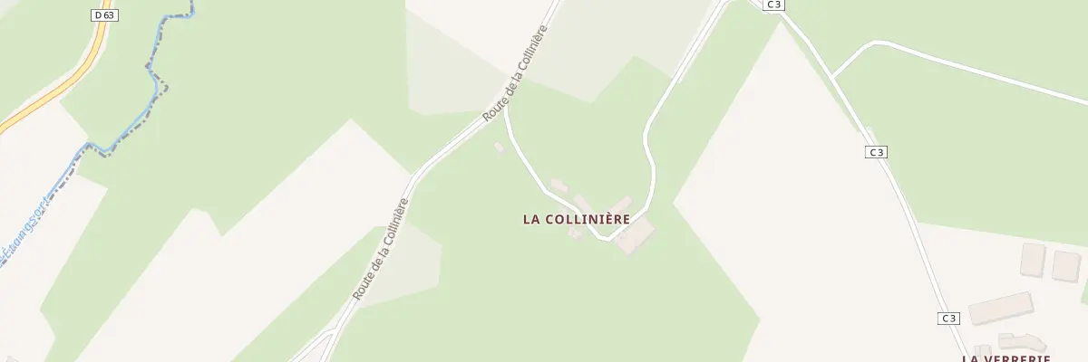 Plan du 8 Rte de Saint Fraimbault à Loir en Vallée