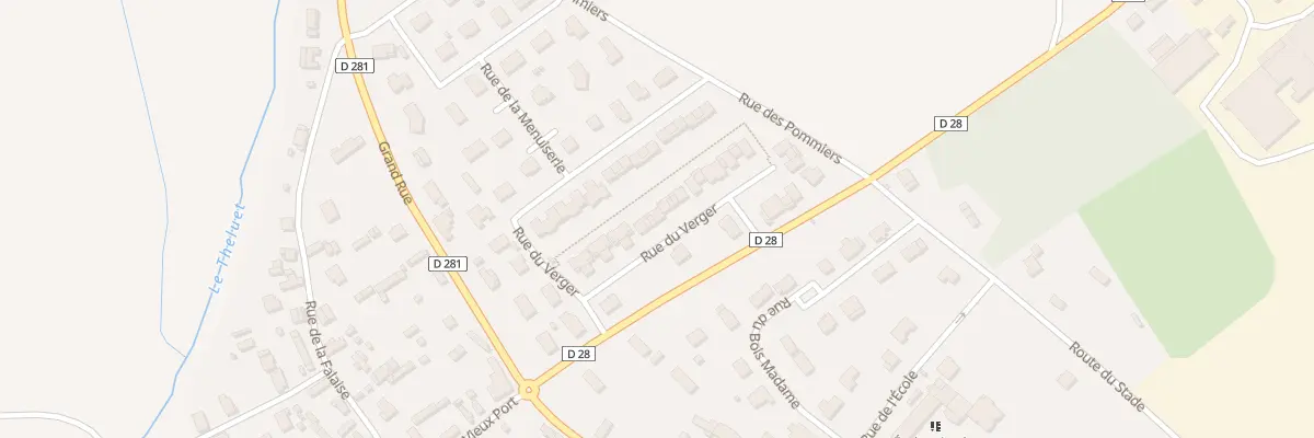 Plan du 319 Rue du Verger à Petiville