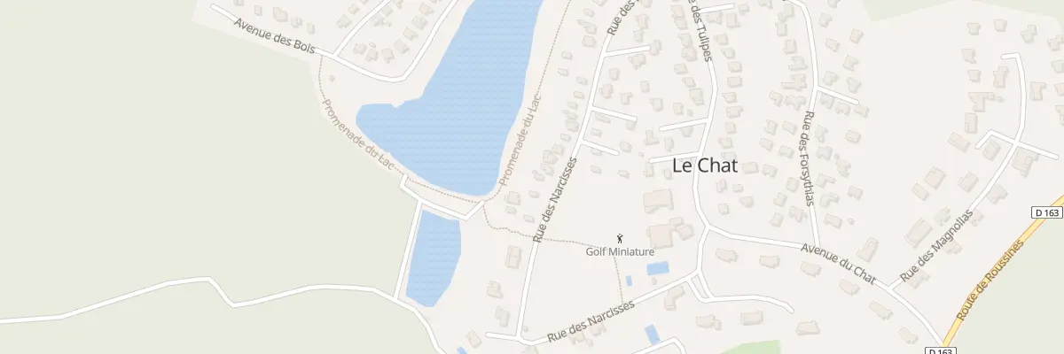 Plan du 151 Rue des Narcisses à Écuras